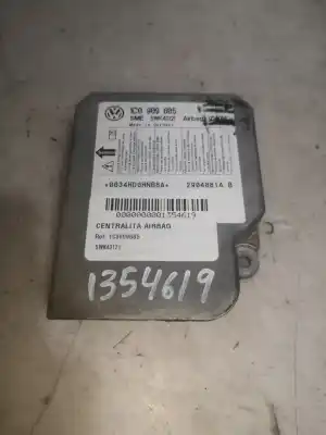 Автозапчастина б/у блок управління подушками безпеки для skoda octavia combi (1u5) asv посилання на oem iam 1c0909605