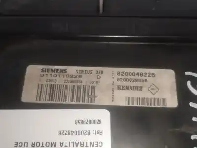 Автозапчастина б/у ебу контролер двигуна для renault scenic rx4 (ja0) f4rc7 посилання на oem iam 8200048226