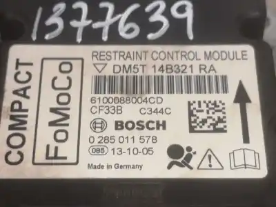 Автозапчасти б/у блок управления подушками безопасности за ford c-max ii (dxa/cb7, dxa/ceu) 1.0 ecoboost ссылки oem iam dm5t14b321ra  
