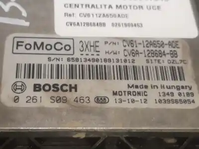 Автозапчасти б/у блок управления двигателем за ford c-max ii (dxa/cb7, dxa/ceu) 1.0 ecoboost ссылки oem iam cv6112a650ade  