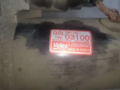 Pezzo di ricambio per auto di seconda mano MOTORINO DI AVVIAMENTO per HYUNDAI I20 (PB)  Riferimenti OEM IAM 3610003100  