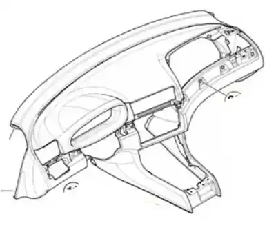 Peça sobressalente para automóvel em segunda mão tablier por bmw serie 3 compacto (e46) 204d4 referências oem iam slv51457143207  