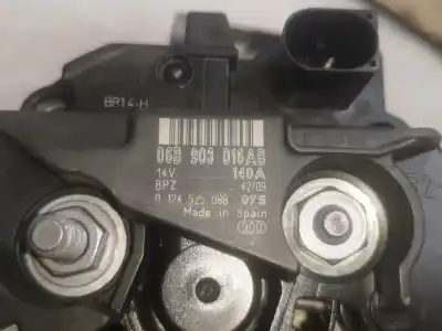 Recambio de automóvil de segunda mano de Alternador para SEAT LEON (1P1) CDAA referencias OEM IAM 06B903016AB  