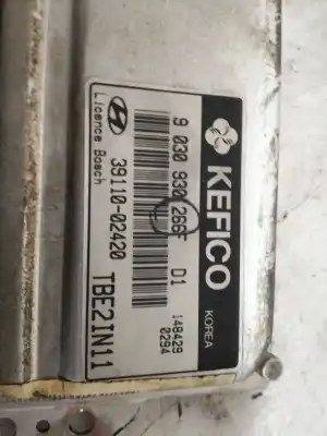 Piesă de schimb auto la mâna a doua unitate de control motor ecu pentru hyundai getz (tb) 1.1 referințe oem iam 3911002420