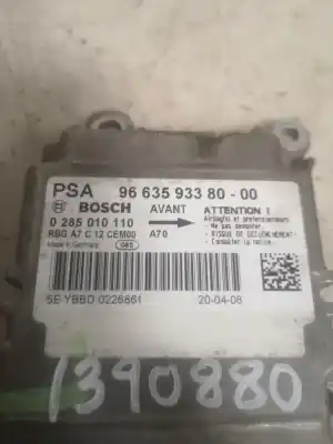 Автозапчасти б/у блок управления подушками безопасности за peugeot 207 8hz ссылки oem iam 9663593380  