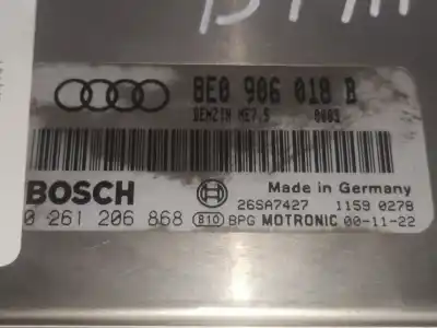 Автозапчасти б/у блок управления двигателем за audi a4 b6 (8e2) 1.8 t ссылки oem iam 8e0906018b  