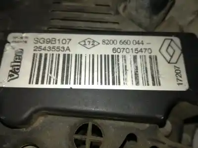 Автозапчастина б/у генератор для renault clio ii fase ii (b/cb0) d4f712 посилання на oem iam 8200660044  