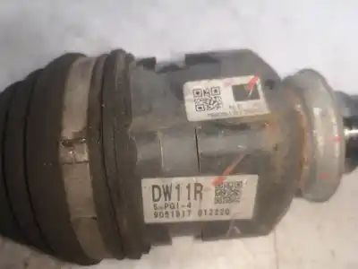 Автозапчастина б/у передня права трансмісія для toyota prius (_w3_) 1.8 plug-in hybrid (zvw30) посилання на oem iam 4341047030