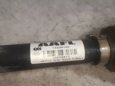Pièce détachée automobile d'occasion transmission avant gauche pour opel astra j sedán 1.7 cdti (69) références oem iam 13335135