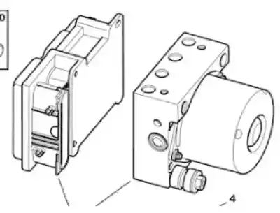 Recambio de automóvil de segunda mano de ABS para CITROEN C1  referencias OEM IAM SLV4541F5  