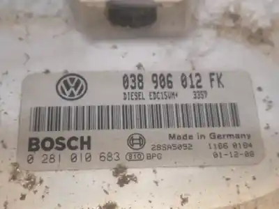 Автозапчасти б/у блок управления двигателем за seat leon (1m1) 1.9 tdi ссылки oem iam 038906012fk