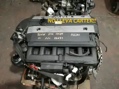 Pezzo di ricambio per auto di seconda mano MOTORE COMPLETO per BMW 3 COUPÉ (E46)  Riferimenti OEM IAM 226S1  