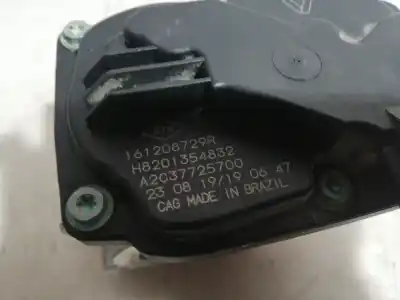 Автозапчастина б/у коробка метелика для renault twingo iii h4b453 посилання на oem iam 161208729r  