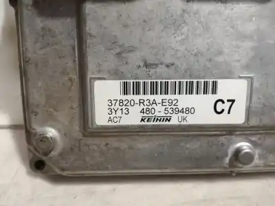 Second-hand car spare part ecu engine control for honda civic ix sedán (fb) 1.8 (fb2) oem iam references 37820r3ae92  