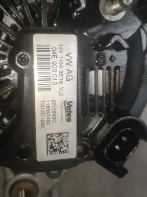Автозапчастина б/у генератор для seat leon (5f1) 1.5 tsi посилання на oem iam 04e903015  