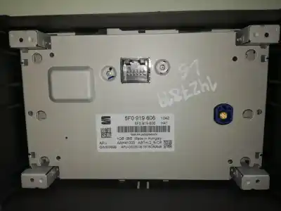 Автозапчасти б/у многофункциональный дисплей за seat leon (5f1) 1.5 tsi ссылки oem iam 5f0919606  