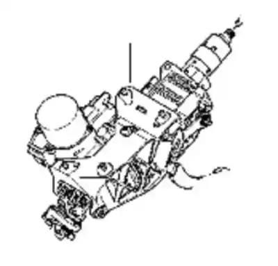 Piesă de schimb auto la mâna a doua COLOANA DE DIRECȚIE pentru RENAULT SCENIC II  Referințe OEM IAM SLV8200442177  