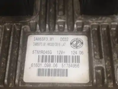 Second-hand car spare part ECU ENGINE CONTROL for FIAT GRANDE PUNTO (199)  OEM IAM references 51784956  