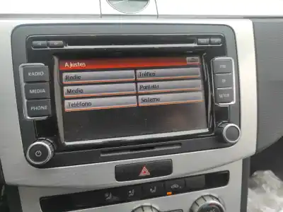 İkinci el araba yedek parçası ses sistemi / radyo cd için volkswagen passat variant (365) cfgc oem iam referansları 3c8057190c