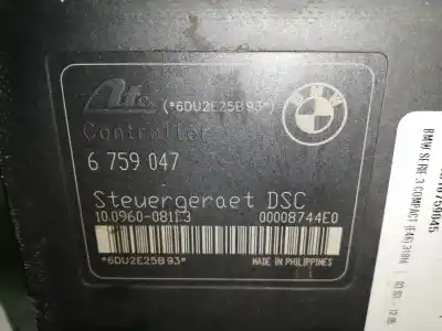 Piesă de schimb auto la mâna a doua ABS pentru BMW SERIE 3 COMPACT (E46)  Referințe OEM IAM 34516759045  