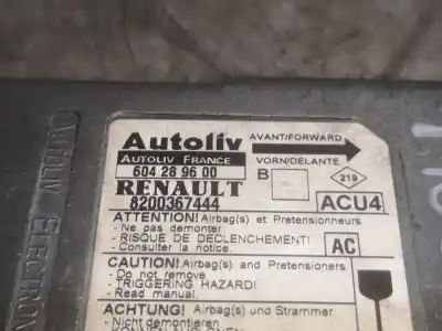 Автозапчастина б/у блок управління подушками безпеки для renault megane ii sedán (lm0/1_) 1.5 dci (lm0f, lm0t, lm2b) посилання на oem iam 8200367444  