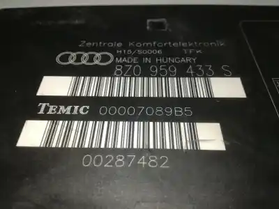 Second-hand car spare part comfort module for audi a2 (8z0) 1.2 tdi oem iam references 8z0959433s