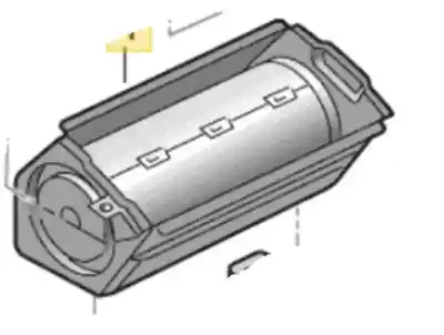 Recambio de automóvil de segunda mano de AIRBAG ACOMPAÑANTE para AUDI A4 BERLINA (B5) 1.8 referencias OEM IAM SLV8D0880201J  