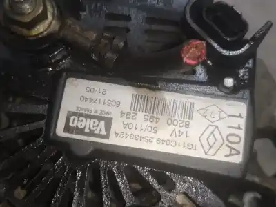 Автозапчастина б/у генератор для renault scénic ii (jm0/1_) 1.9 dci (jm0g, jm12, jm1g, jm2c) посилання на oem iam 8200495294