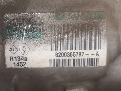 Recambio de automóvil de segunda mano de COMPRESOR AIRE ACONDICIONADO para NISSAN MICRA (K12E)  referencias OEM IAM SLV8200365787  