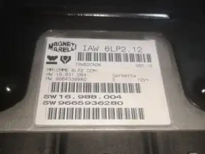 Recambio de automóvil de segunda mano de CENTRALITA MOTOR UCE para CITROEN C4 COUPE  referencias OEM IAM SLV9665936280  16988004