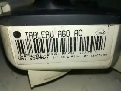 Автозапчастина б/у контроль опалення / кондиціонації для renault clio ii fase i (b/cb0) e7j634 посилання на oem iam 654982e  