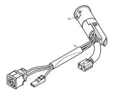 Pezzo di ricambio per auto di seconda mano INTERRUTTORE DI AVVIAMENTO per PEUGEOT 206 SW  Riferimenti OEM IAM 4162Z1  