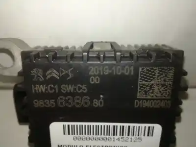 Автозапчастина б/у електронний модуль для ds 7 crossback 5g06 посилання на oem iam 9835638680