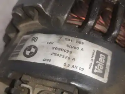 Recambio de automóvil de segunda mano de ALTERNADOR para BMW SERIE 3 COUPE (E46)  referencias OEM IAM 12317501592  