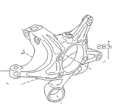 Автозапчасти б/у задняя левая поворотка за subaru forester (s12/sh) ee20 ссылки oem iam 28411sc011