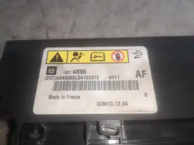 İkinci el araba yedek parçası hava yastigi kontrol ünitesi için opel astra j berlina 5p a16xer oem iam referansları 13574896