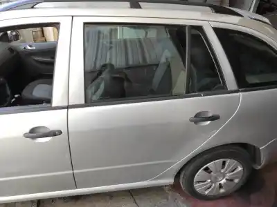 Автозапчастина б/у двері задні ліві для skoda fabia combi (6y5) d-asy посилання на oem iam 6y9833055