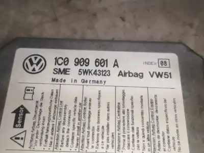 Автозапчасти б/у блок управления подушками безопасности за SKODA FABIA COMBI (6Y5) D-ASY ссылки OEM IAM 1C0909601A  