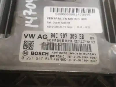 Автозапчастина б/у ебу контролер двигуна для audi q2 (gab, gag) 30 tfsi посилання на oem iam 04c907309bb  