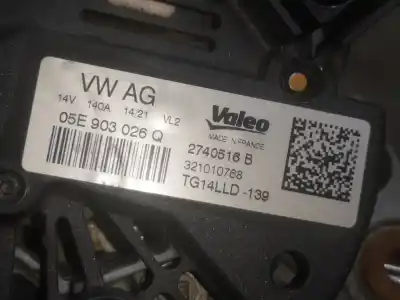 Pezzo di ricambio per auto di seconda mano ALTERNATORE per SEAT IBIZA (KJ1)  Riferimenti OEM IAM 05E903026Q  