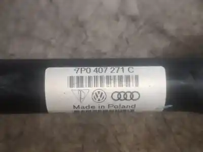 Second-hand car spare part front right transmission for audi q7 (4l) crca oem iam references 7p0407271c
