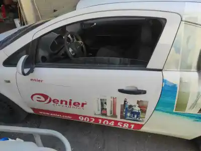 Автозапчасти б/у ЛЕВАЯ ПЕРЕДНЯЯ ДВЕРЬ за OPEL CORSA D  ссылки OEM IAM   