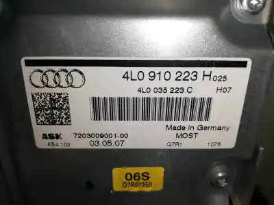 Автозапчастина б/у аудіопідсилювач для audi q7 (4l) bug посилання на oem iam 4l0910223h