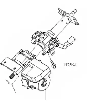 Recambio de automóvil de segunda mano de COLUMNA DIRECCION para KIA CEED SPORTSWAGON (ED) D4FB-51W referencias OEM IAM 563001H860  