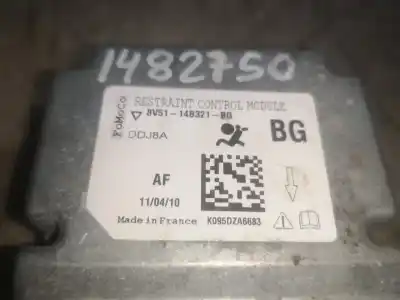 Автозапчастина б/у блок управління подушками безпеки для ford fiesta vi (cb1, ccn) 1.6 tdci посилання на oem iam 8v5114b321bg  