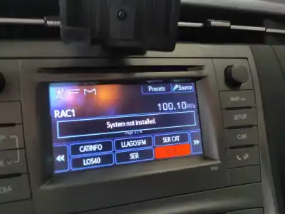 Автозапчастина б/у gps навігаційна система для toyota prius (_w3_) 1.8 plug-in hybrid (zvw30) посилання на oem iam 8614047090