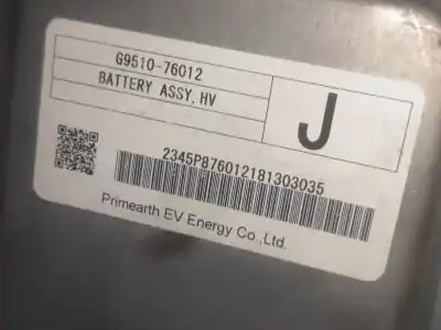 Автозапчастина б/у аккумулятор для toyota prius (_w3_) 1.8 plug-in hybrid (zvw30) посилання на oem iam g951076012