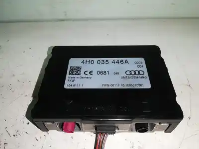 Second-hand car spare part electronic module for audi q7 (4l) crca oem iam references 4h0035446a  
