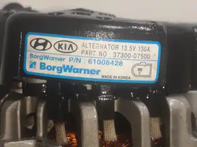 Second-hand car spare part alternator for kia picanto (ja) g3la oem iam references 3730007500  