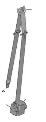 Автозапчасти б/у правый передний ремень безопасности за citroen c4 grand picasso 9hz ссылки oem iam 8974xj